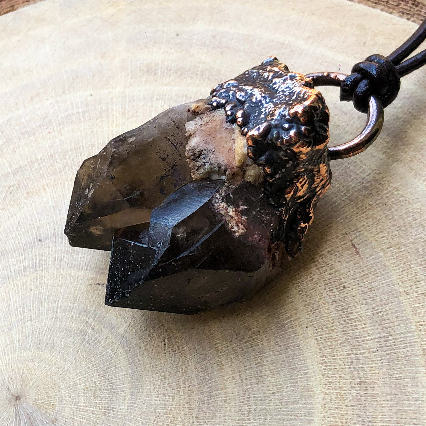 ST. CATHERINE’S SMOKY QUARTZ