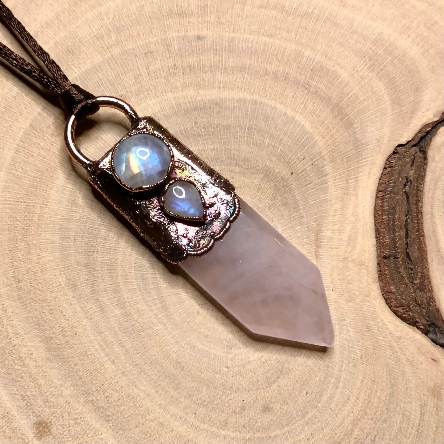 ROSE QUARTZ & MOONSTONE