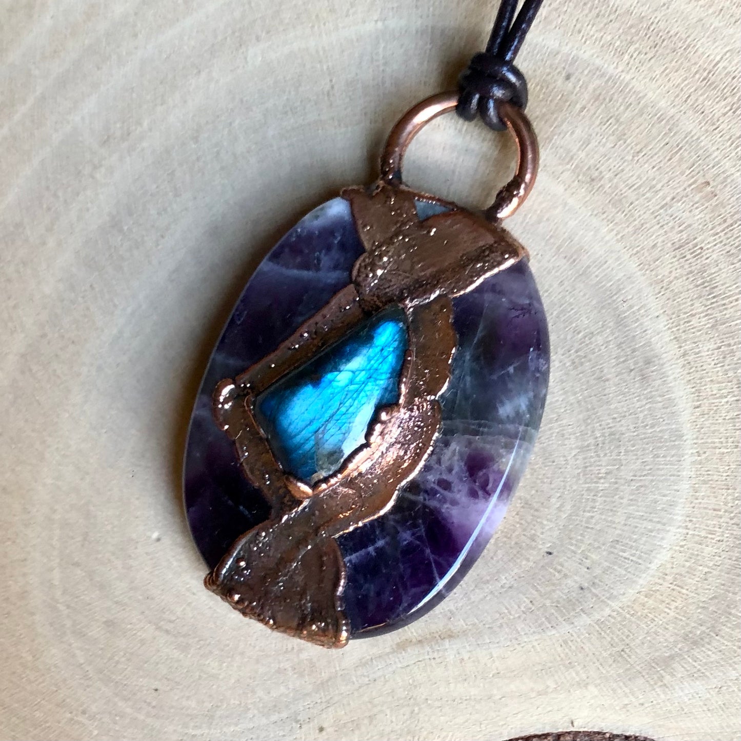 AMETHYST & LABRADORITE