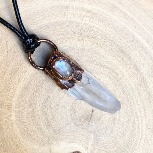LEMURIAN QUARTZ & MOONSTONE