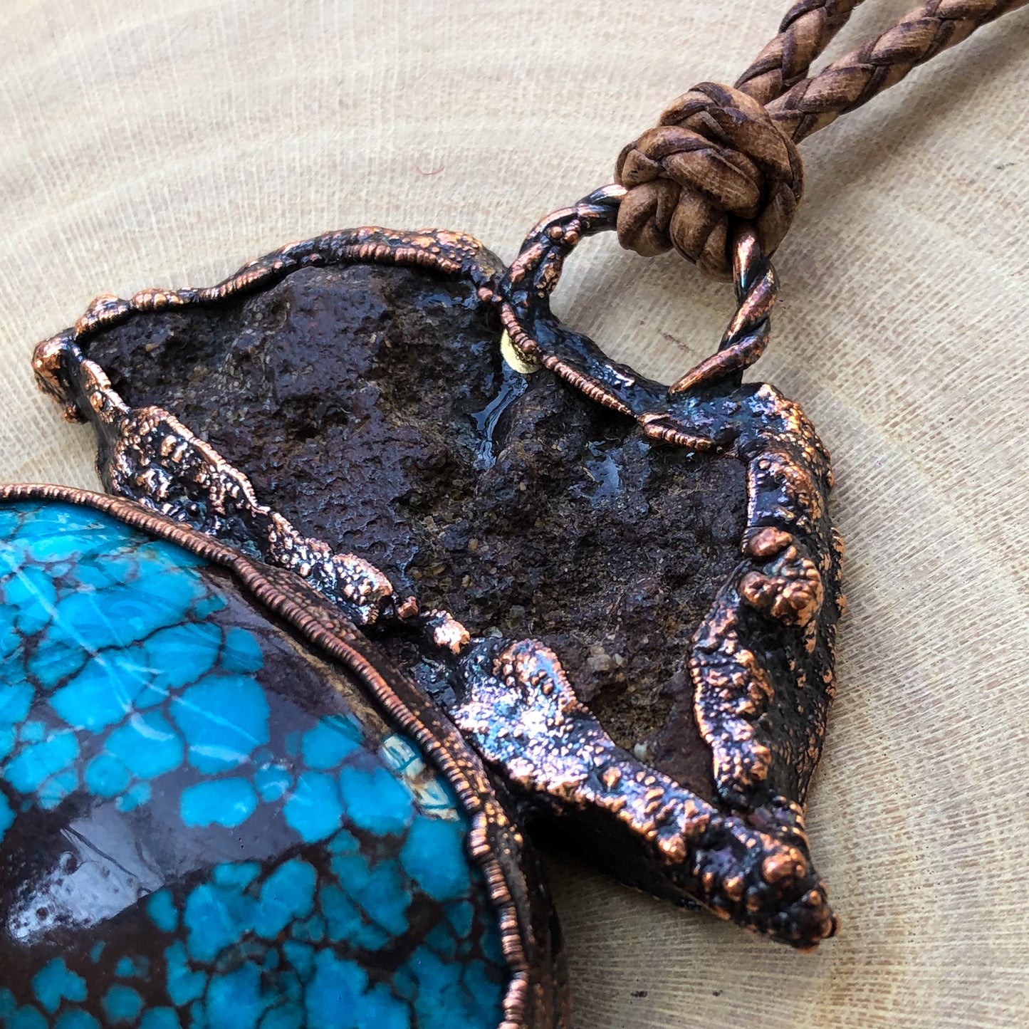 EGYPTIAN TURQUOISE & ST. CATHERINE’S SMOKY QUARTZ