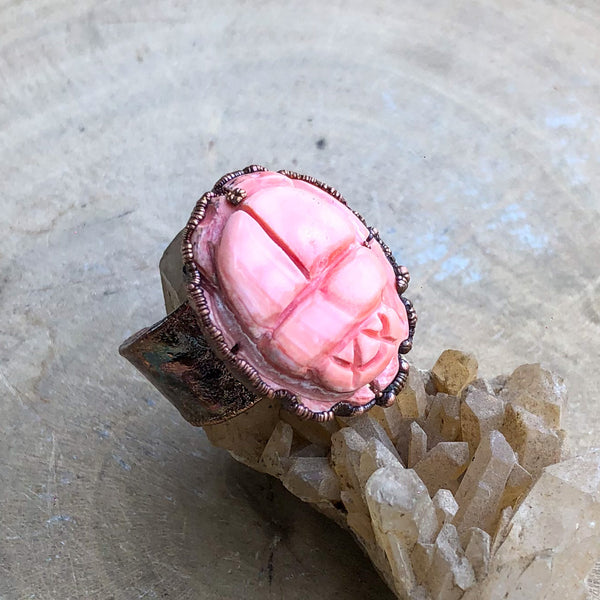 HANDCARVED SEA SHELL
