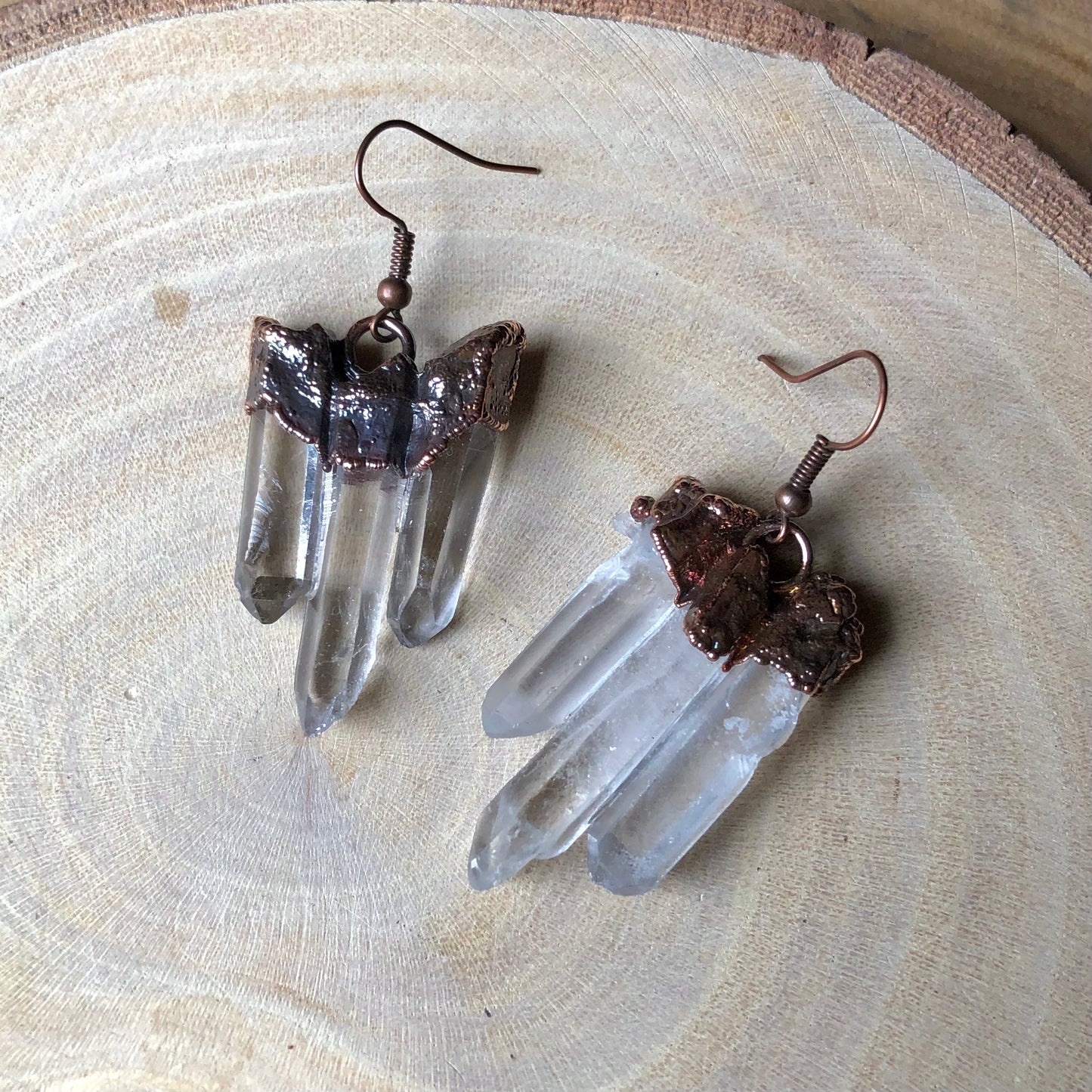 LEMURIAN QUARTZ EARRINGS