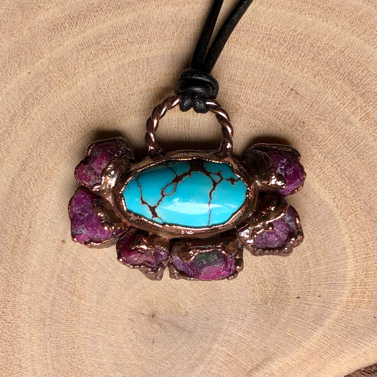 EGYPTIAN TURQUOISE & RUBY