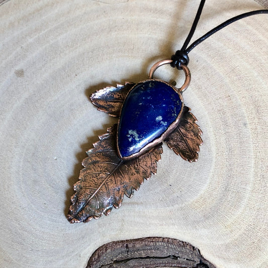 NATURAL LEAF & LAPIS LAZULI
