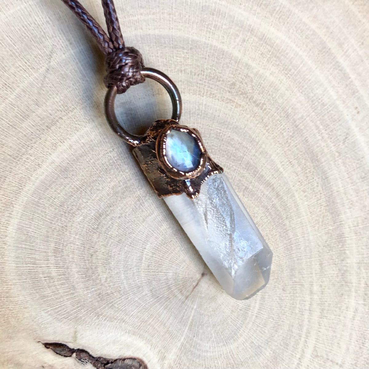 LEMURIAN QUARTZ & MOONSTONE