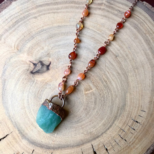 AVENTURINE & CARNELIAN