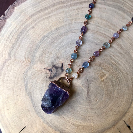 AMETHYST & FLUORITE