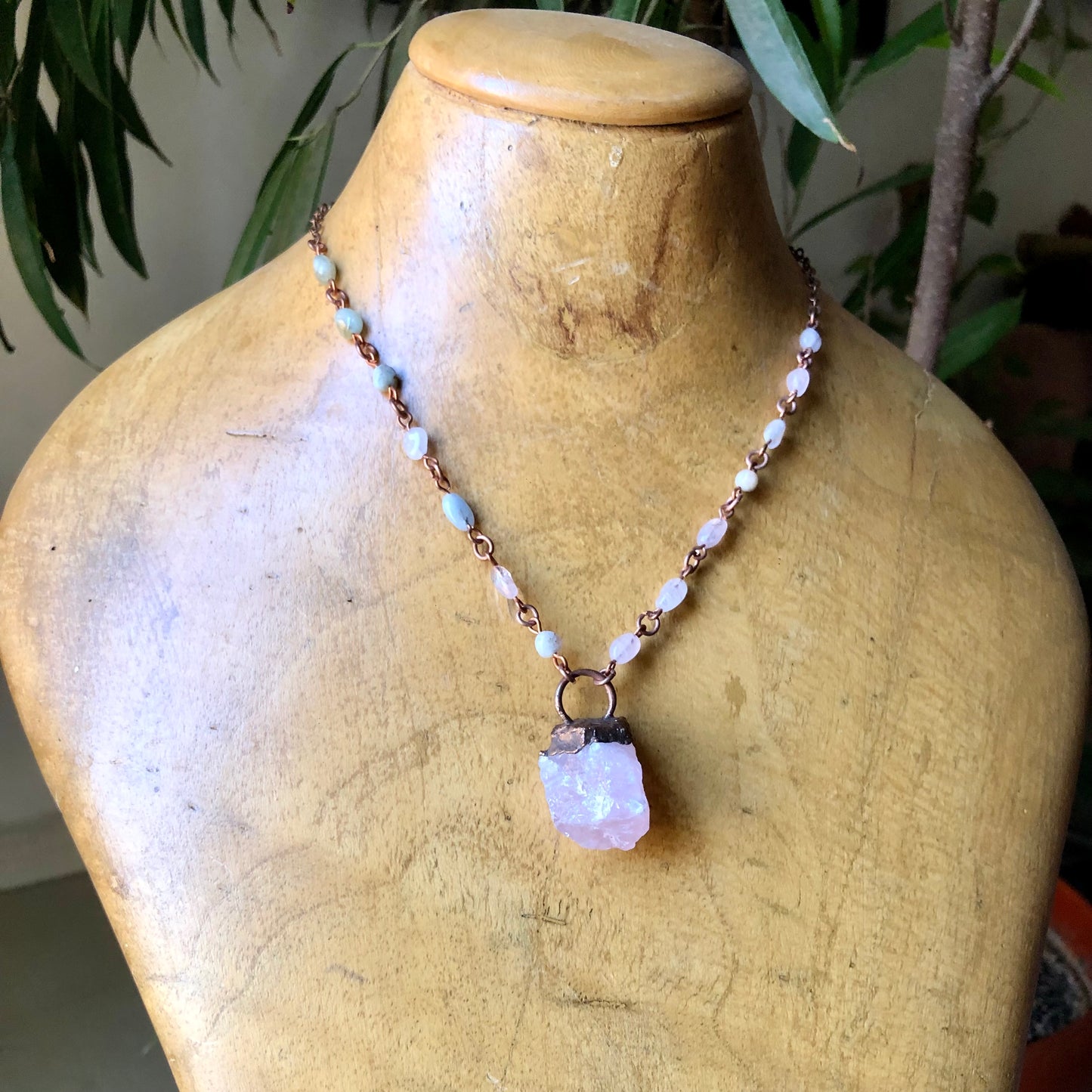 ROSE QUARTZ & MORGANITE