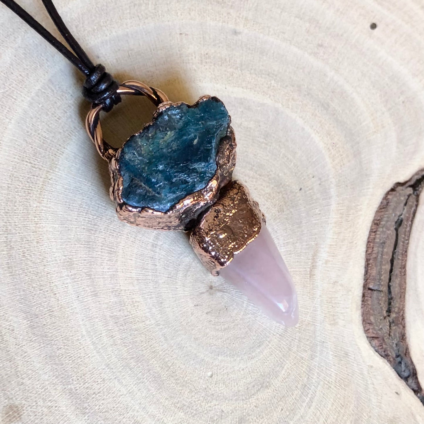 APATITE & ROSE QUARTZ