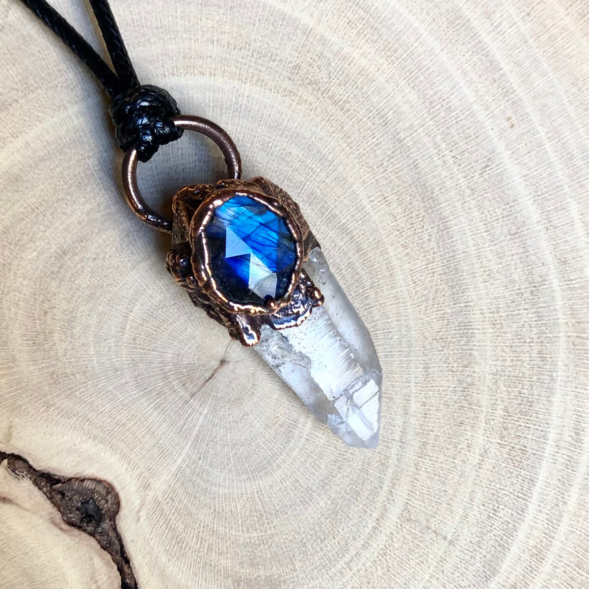 LEMURIAN QUARTZ & LABRADORITE