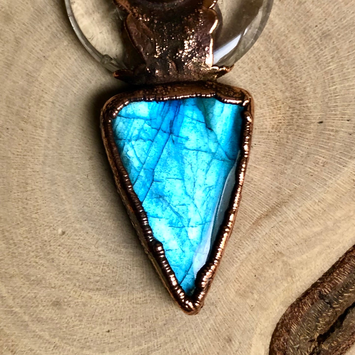 CLEAR QUARTZ, LABRADORITE & MOONSTONE
