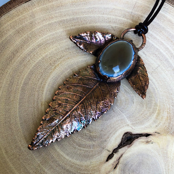 NATURAL LEAF & SOLIMANI AGATE