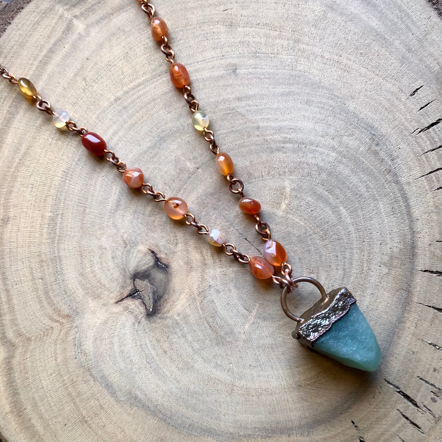 AVENTURINE & CARNELIAN