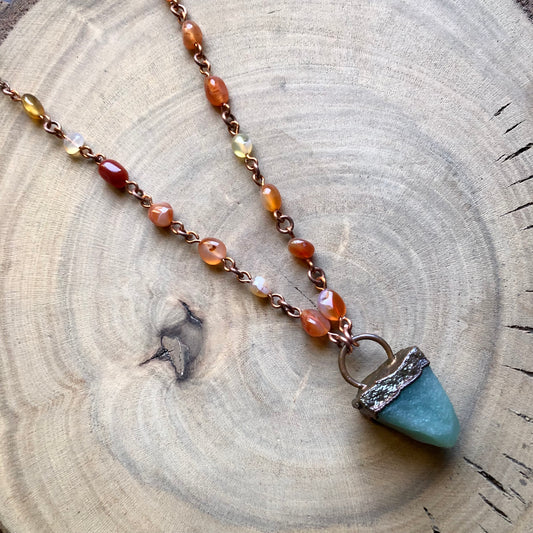 AVENTURINE & CARNELIAN