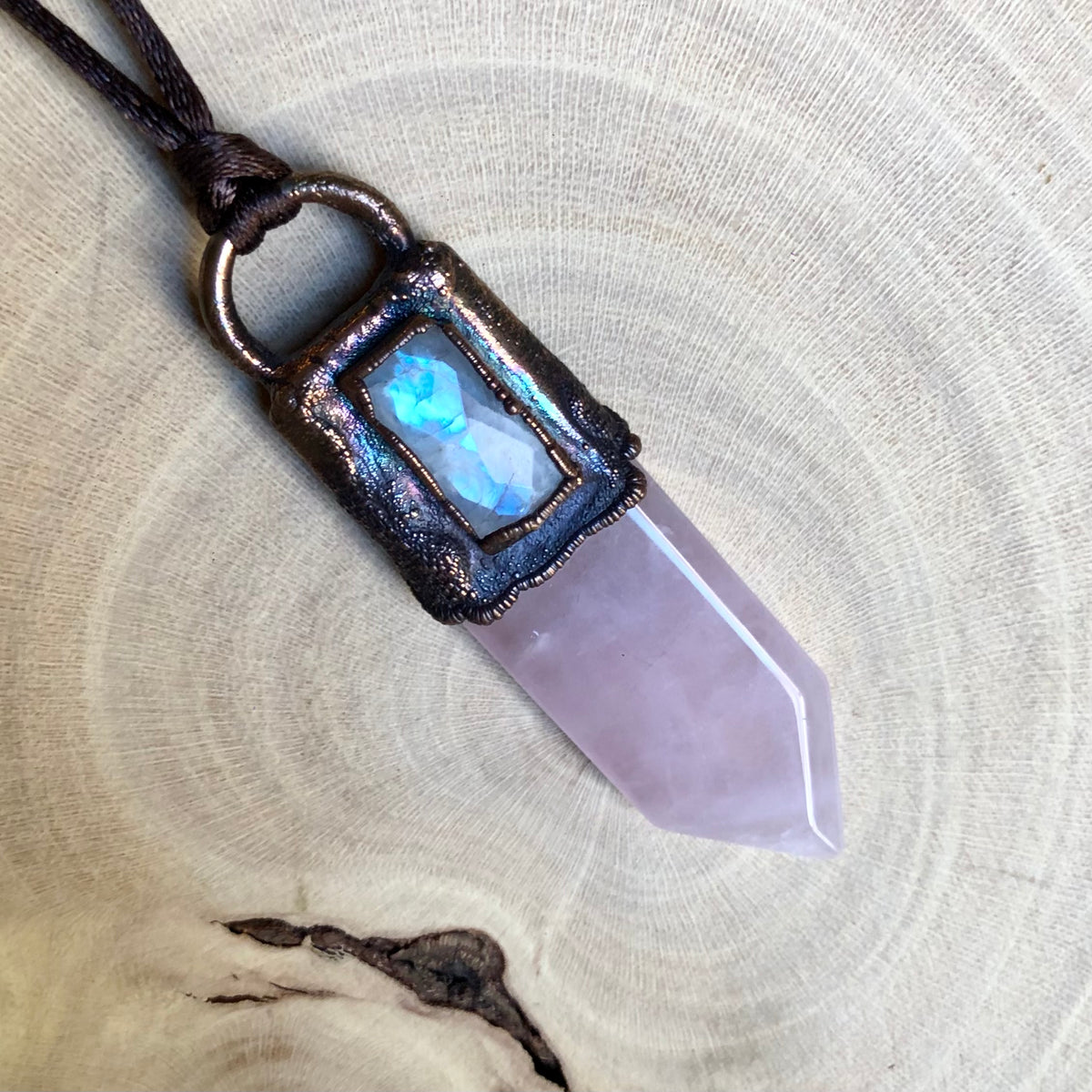 ROSE QUARTZ & MOONSTONE