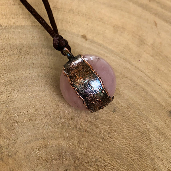 ROSE QUARTZ SPHERE